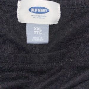 Cocoon short sleeve black shirt